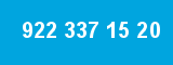 922 337 15 20